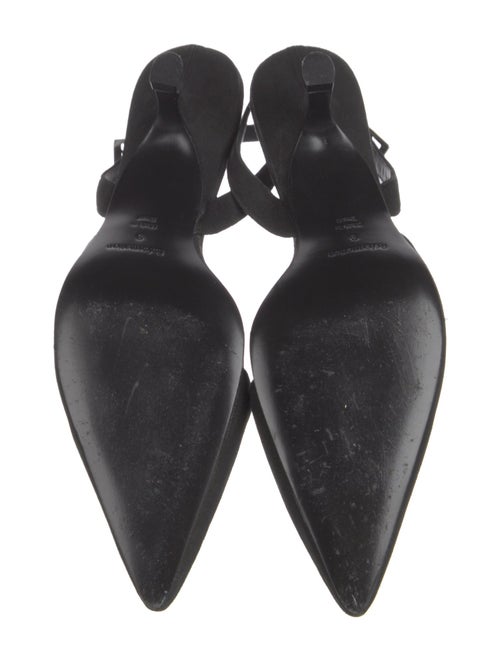 Reformation Suede Slingback Pumps