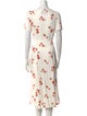 Reformation Floral Print Long Dress