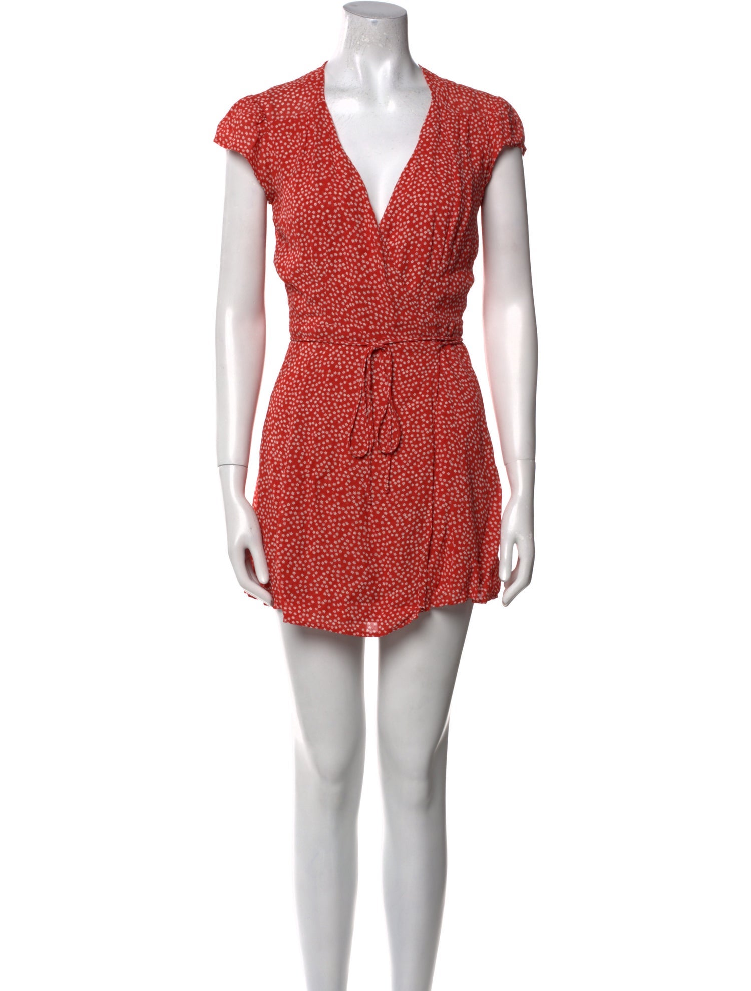 Reformation Printed Mini Dress