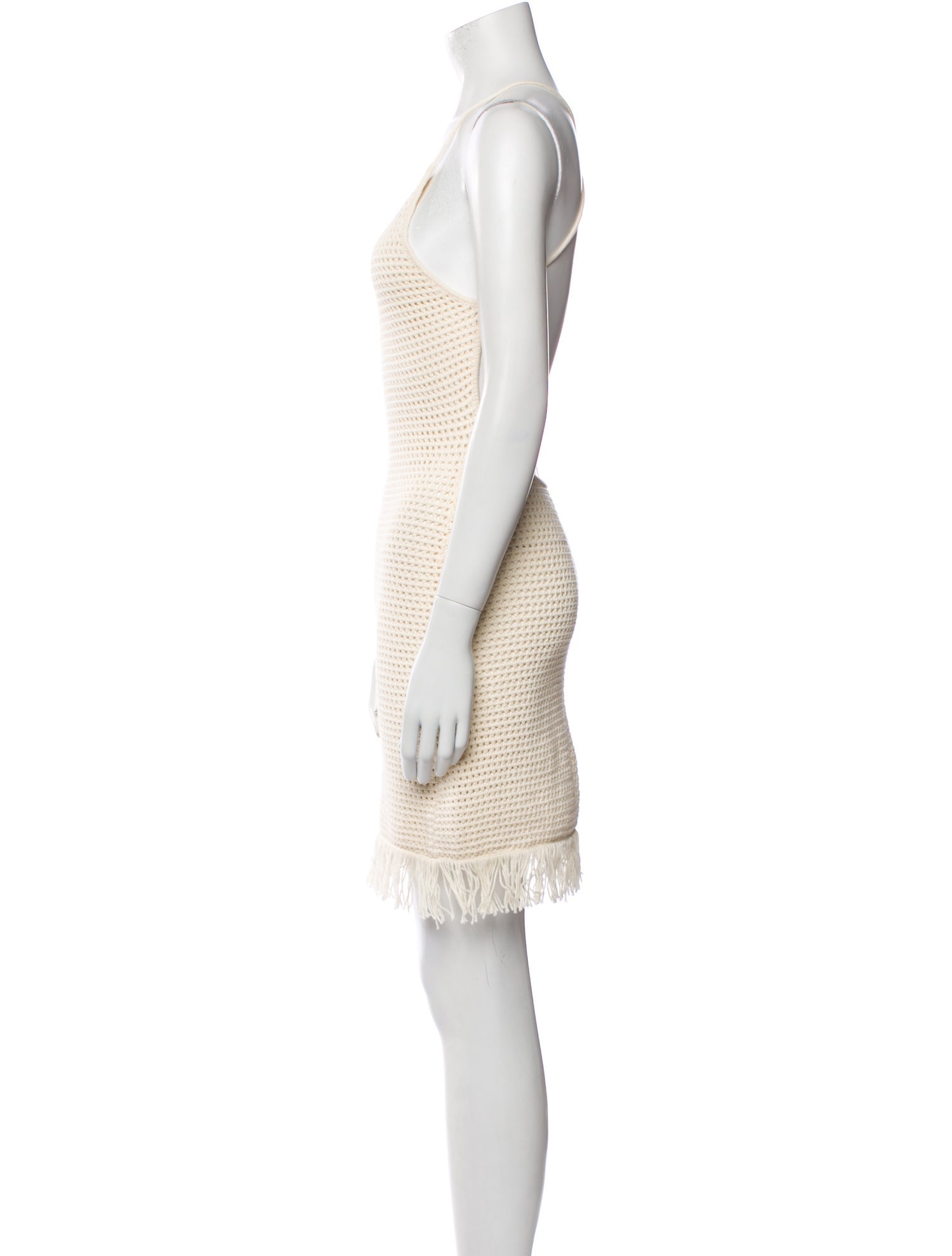 Reformation Square Neckline Mini Dress