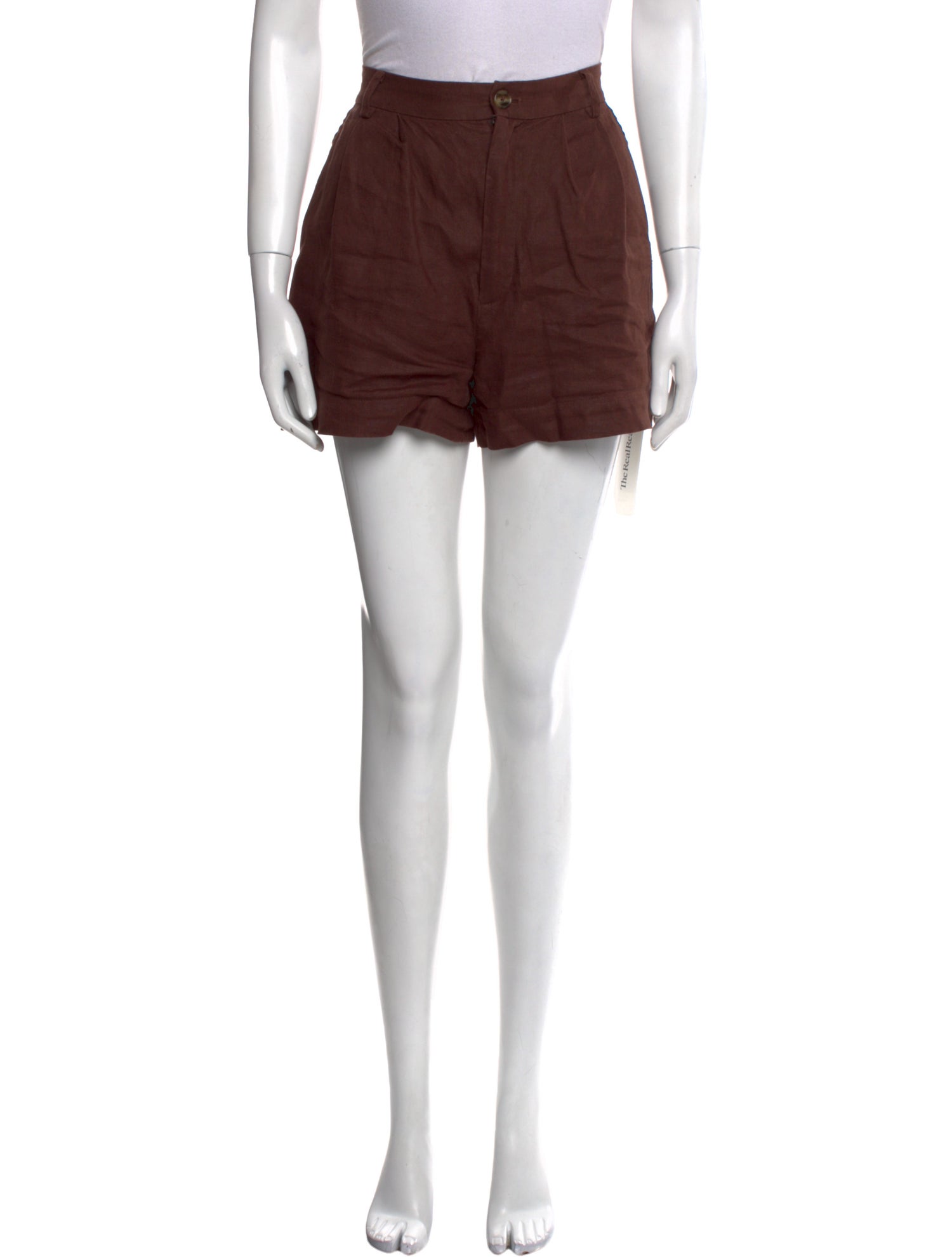 Reformation Linen Mini Shorts