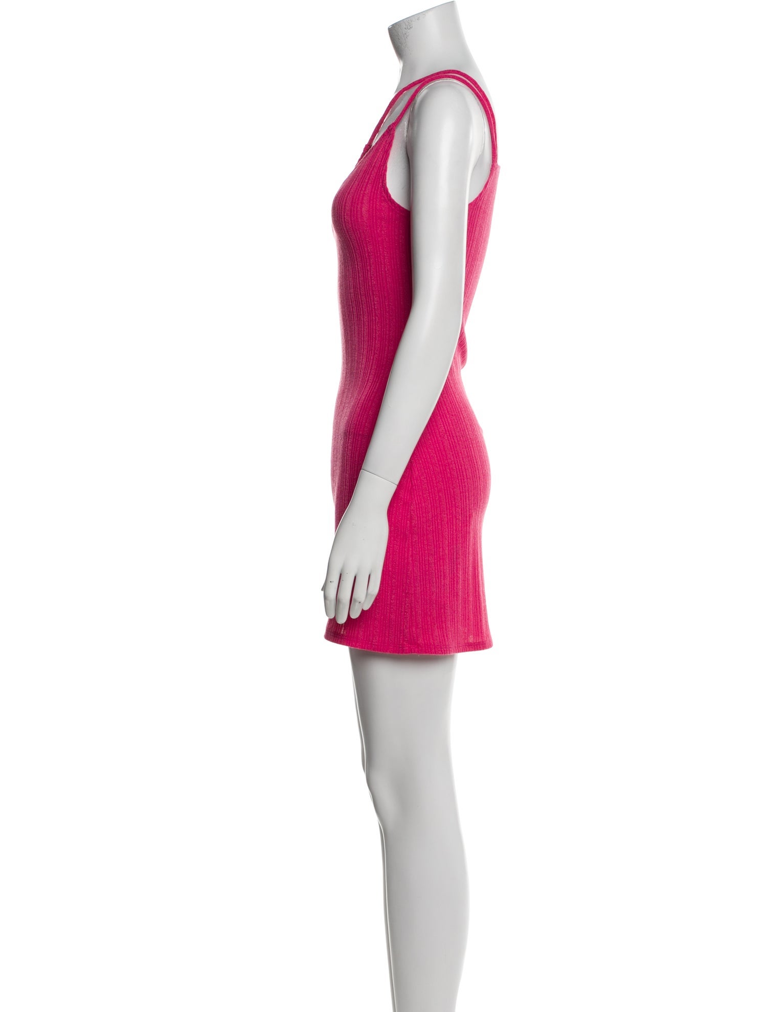 Reformation Square Neckline Mini Dress