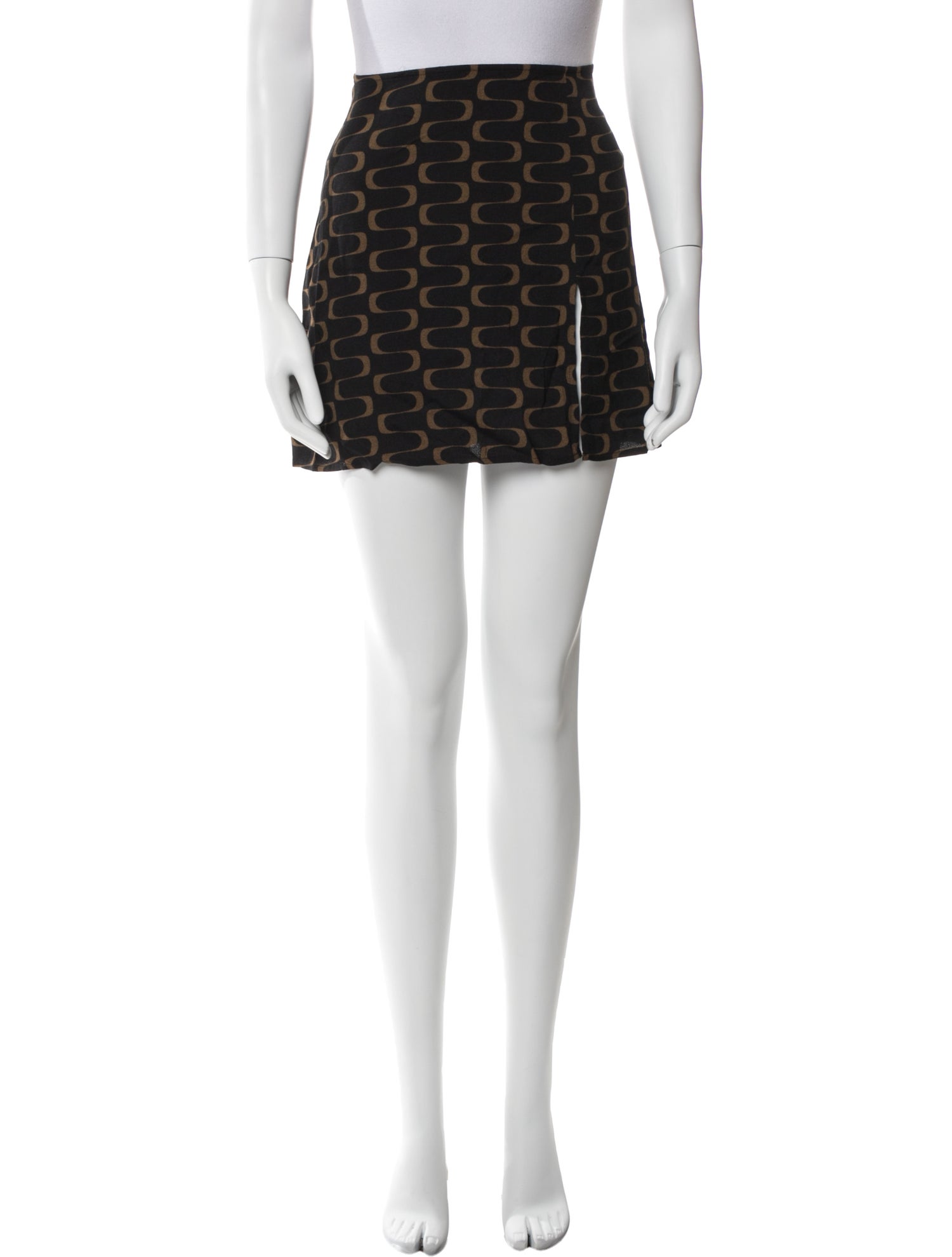 Reformation Printed Mini Skirt w/ Tags