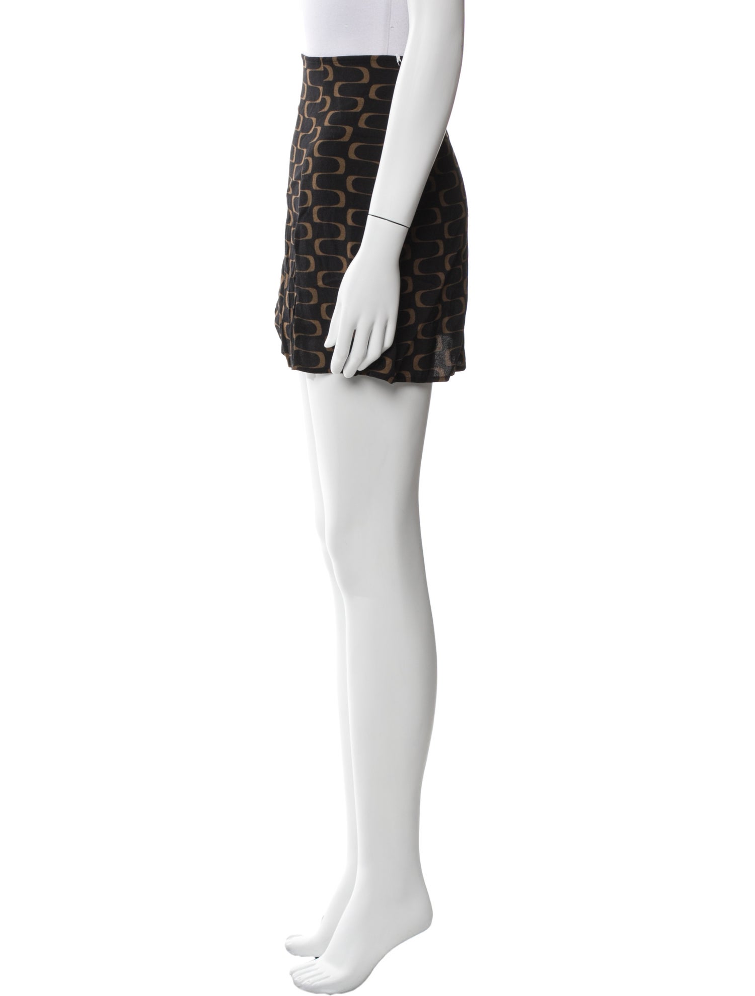 Reformation Printed Mini Skirt w/ Tags