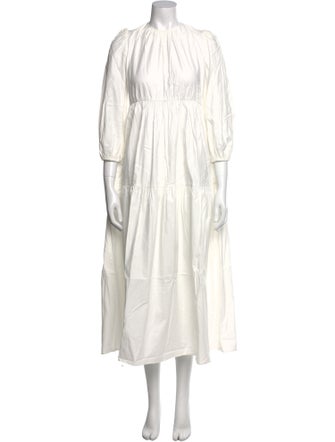 Reformation Crew Neck Long Dress