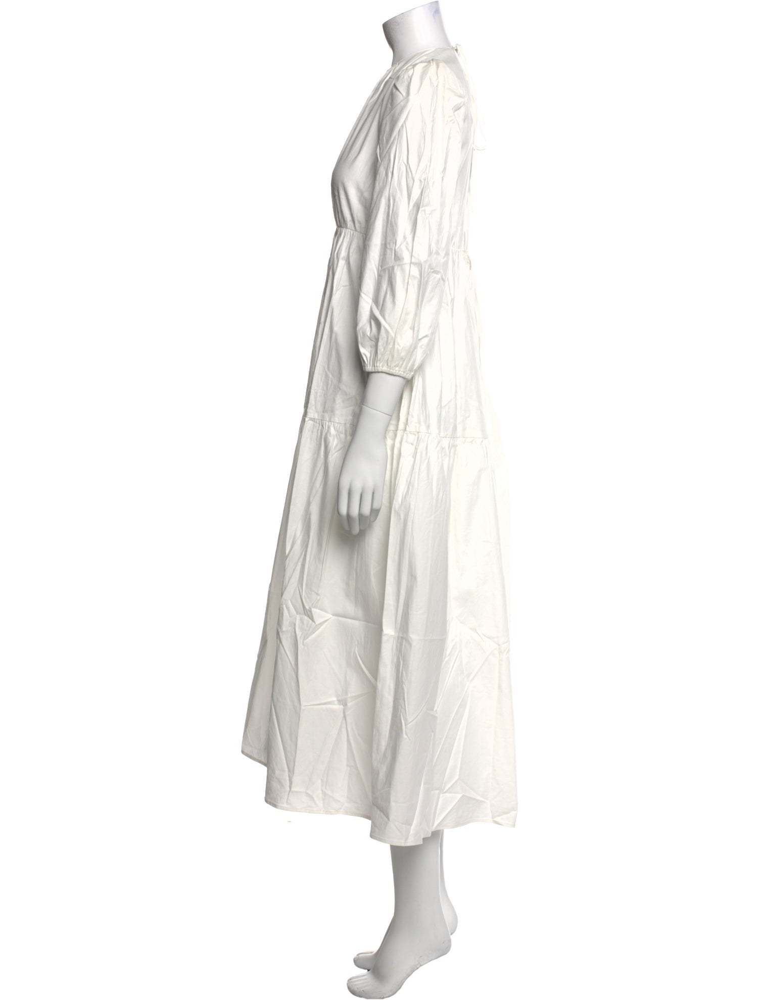 Reformation Crew Neck Long Dress