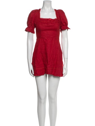 Reformation Linen Mini Dress