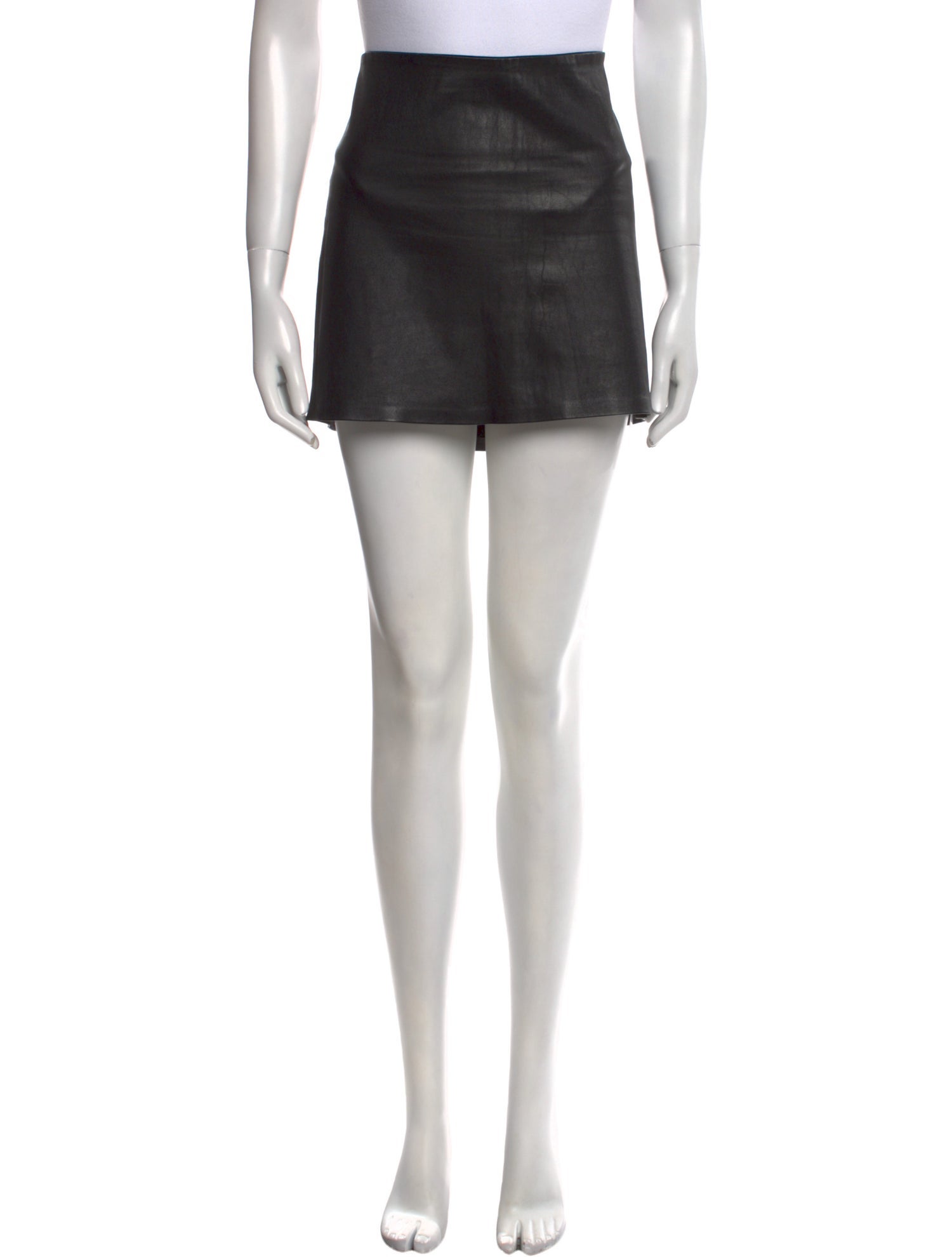 Reformation Leather Mini Skirt