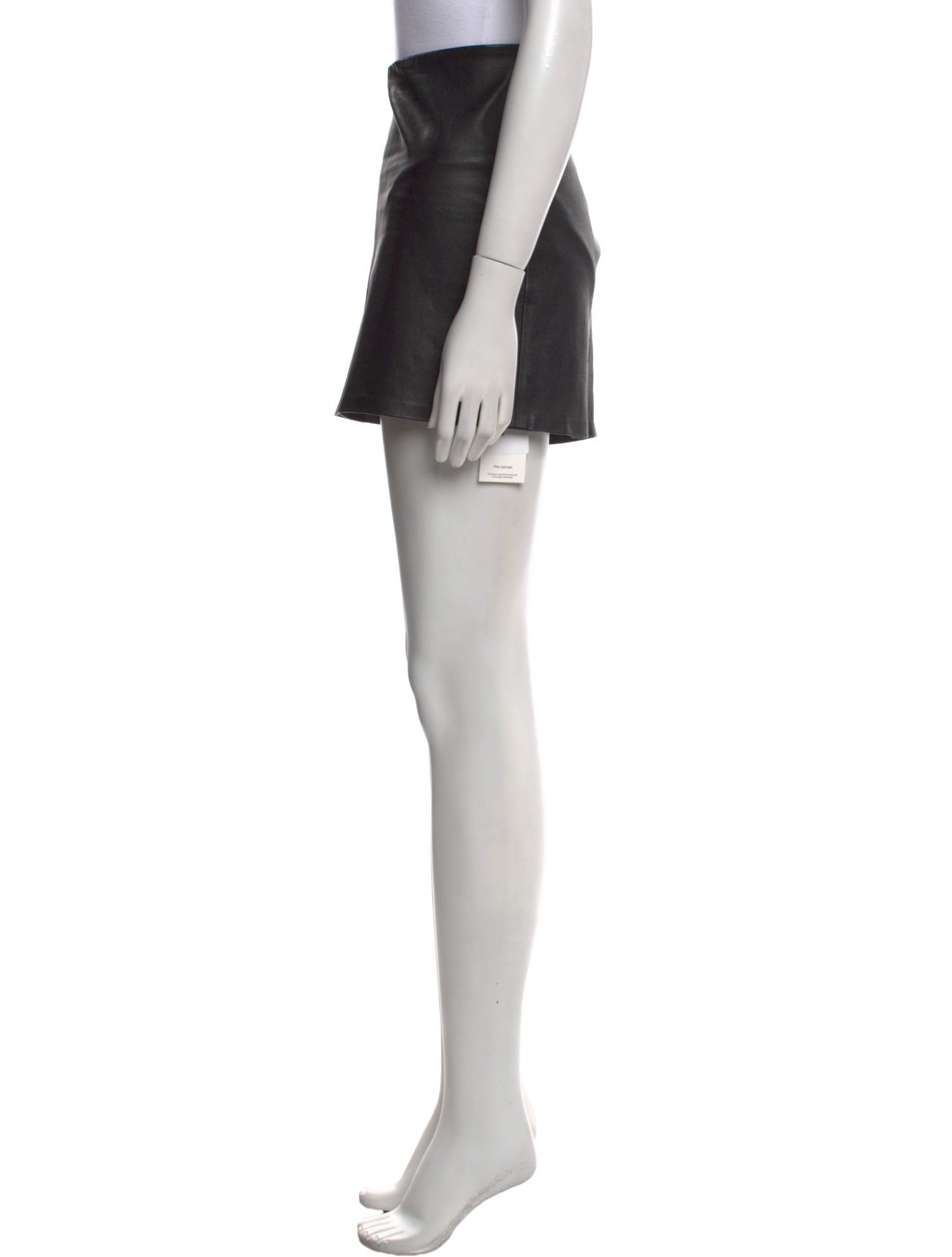 Reformation Leather Mini Skirt