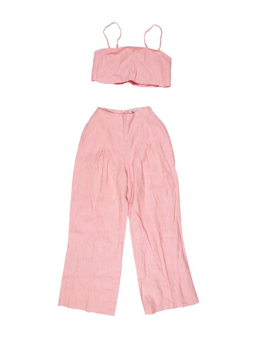 Reformation Linen Pant Set