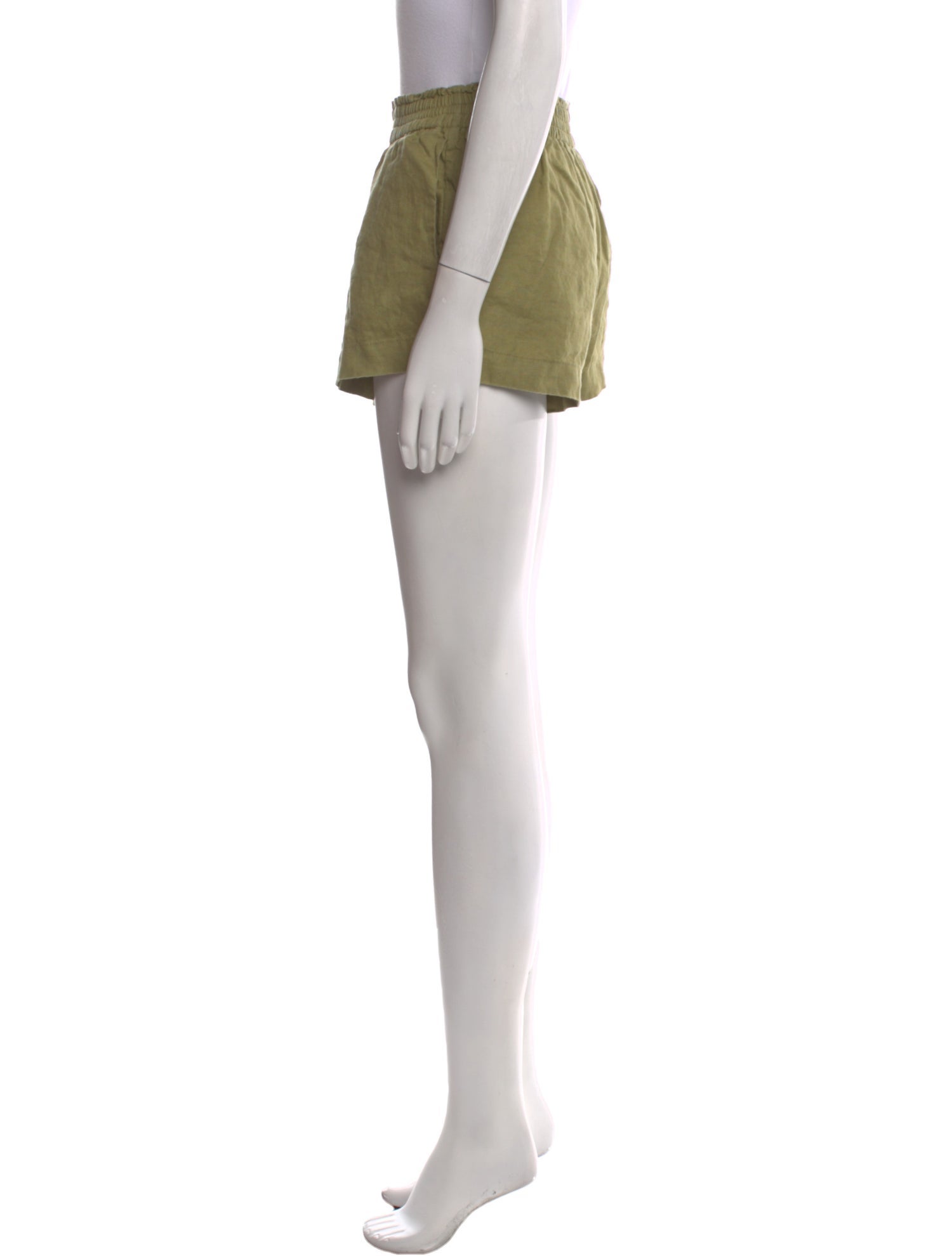 Reformation Linen Mini Shorts