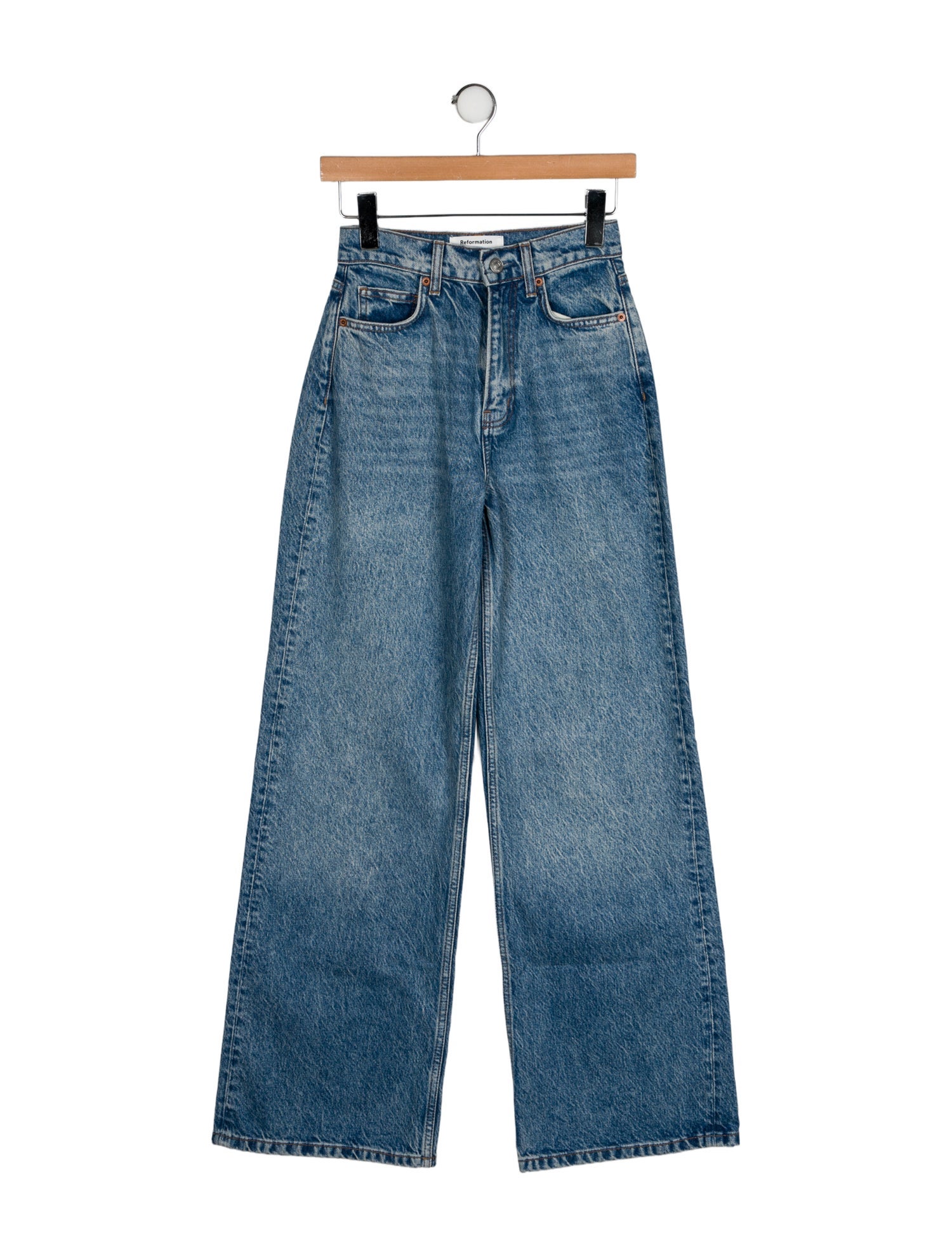 Reformation High-Rise Wide Leg Jeans