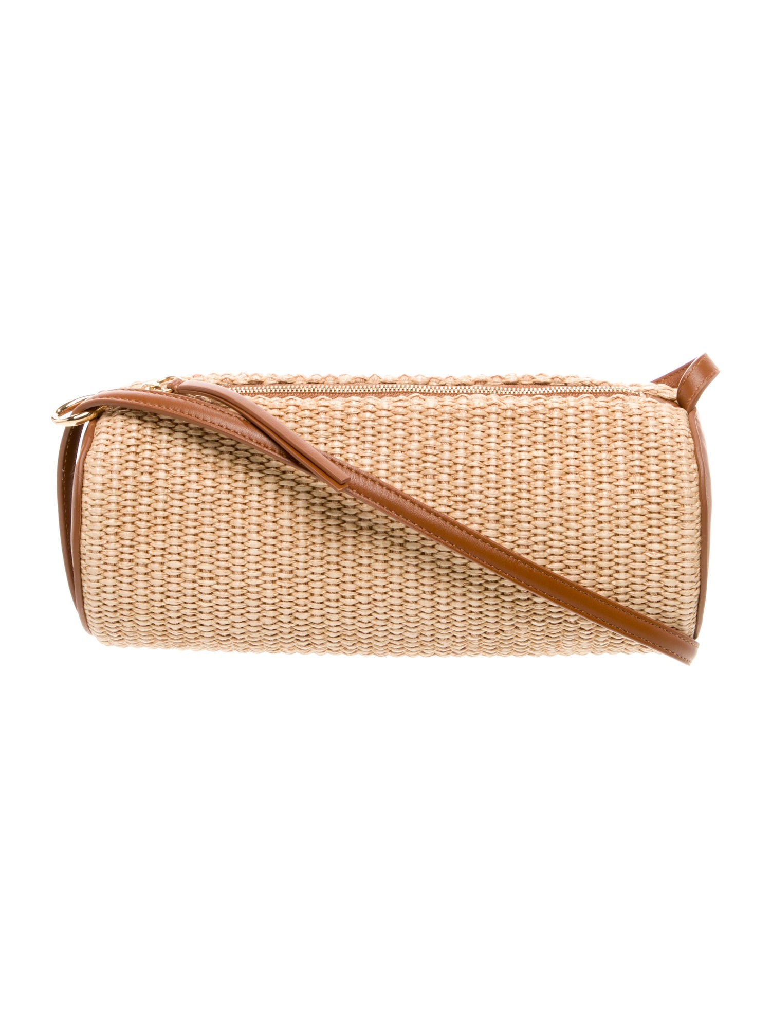 Reformation Straw Shoulder Bag