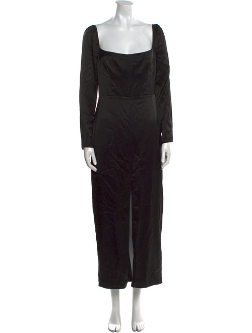 Reformation Square Neckline Long Dress