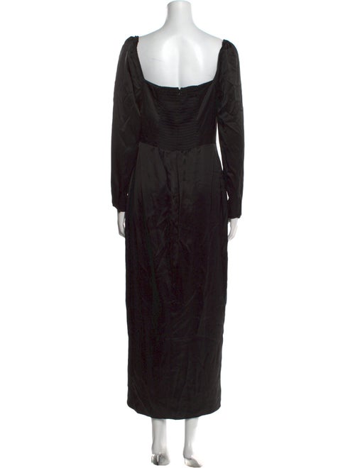 Reformation Square Neckline Long Dress