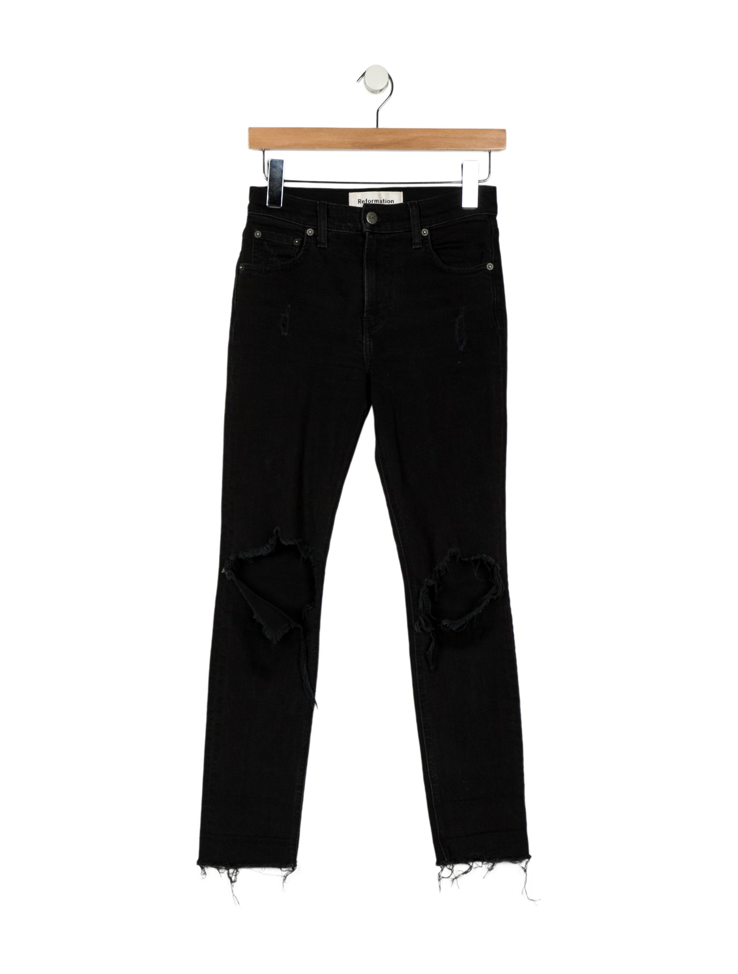Reformation Mid-Rise Skinny Leg Jeans