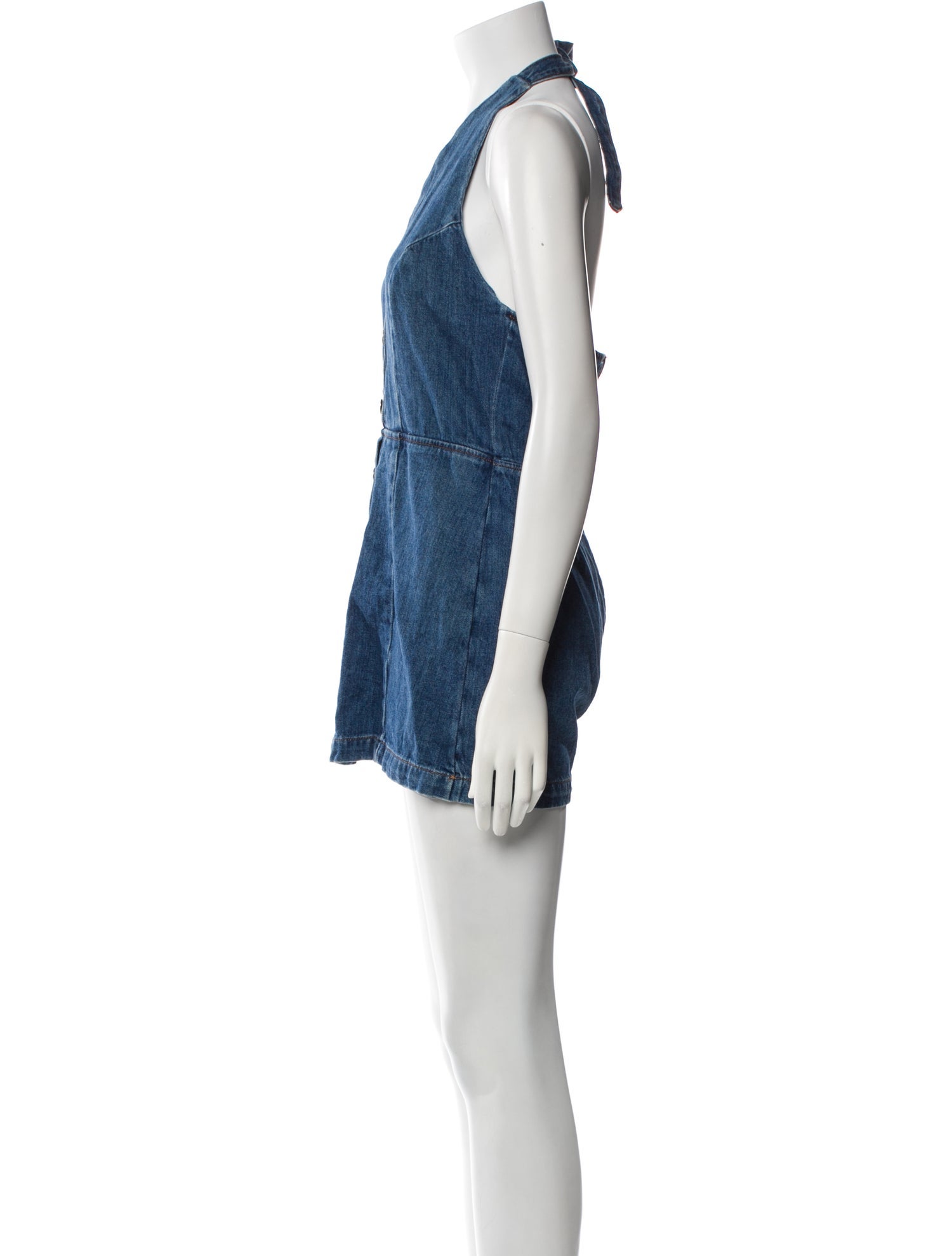 Reformation V-Neck Romper