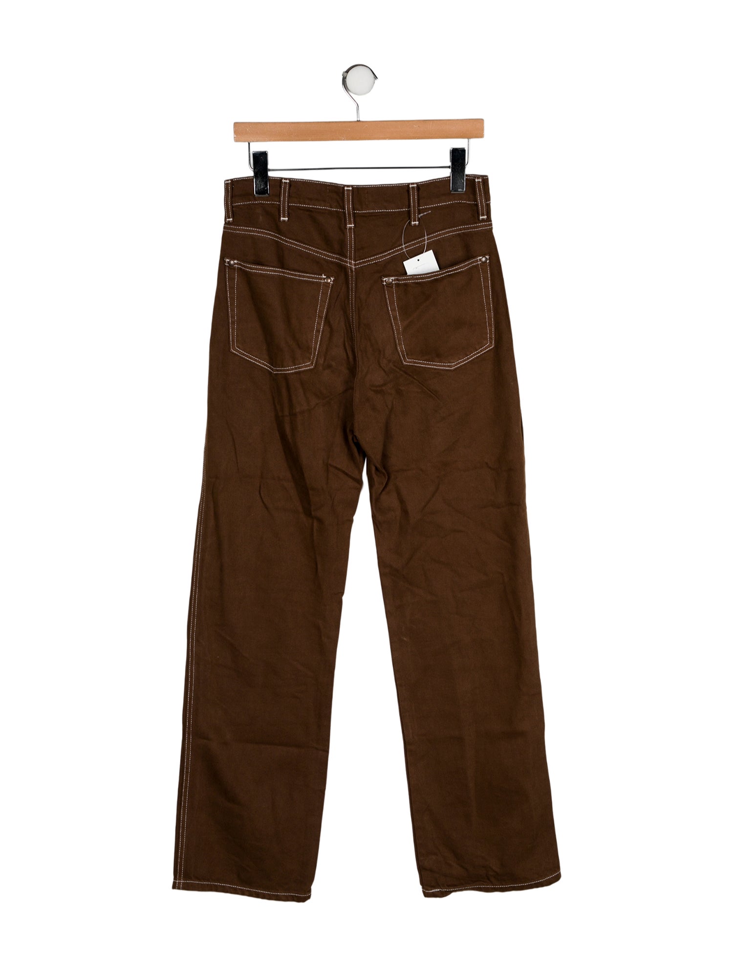 Reformation Houndstooth Print Corduroy Pants