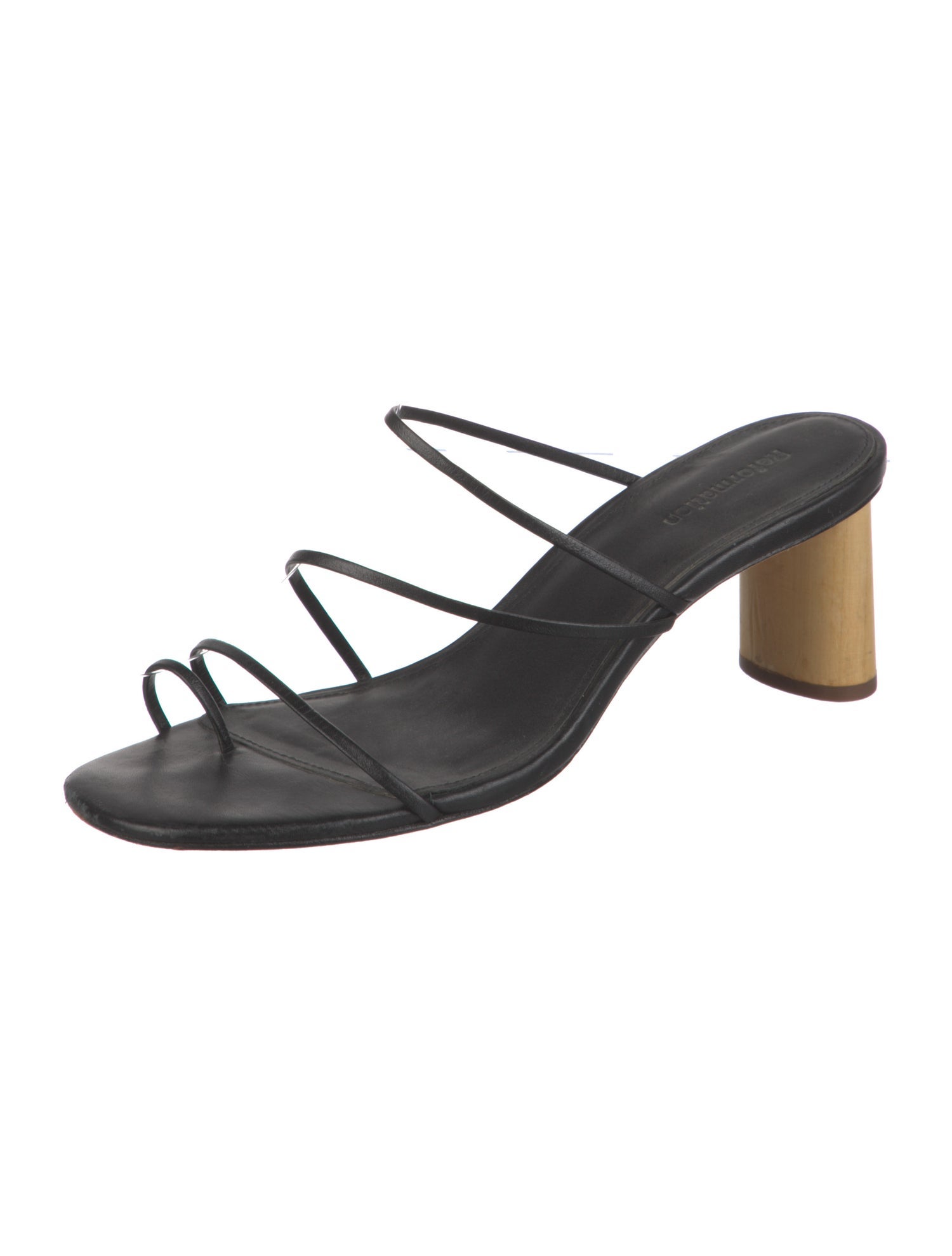 Reformation Leather Slides
