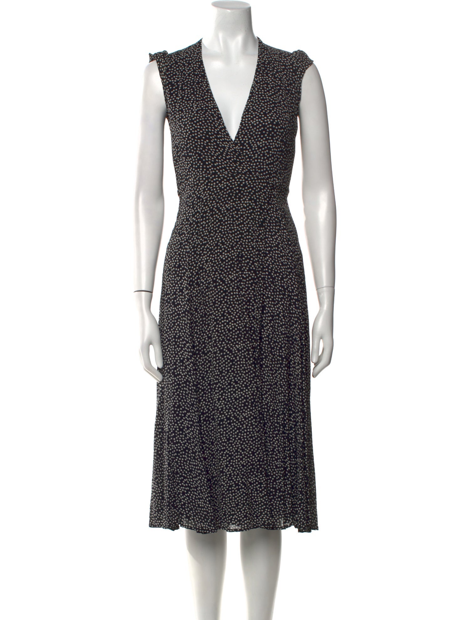 Reformation Printed Midi Length Dress