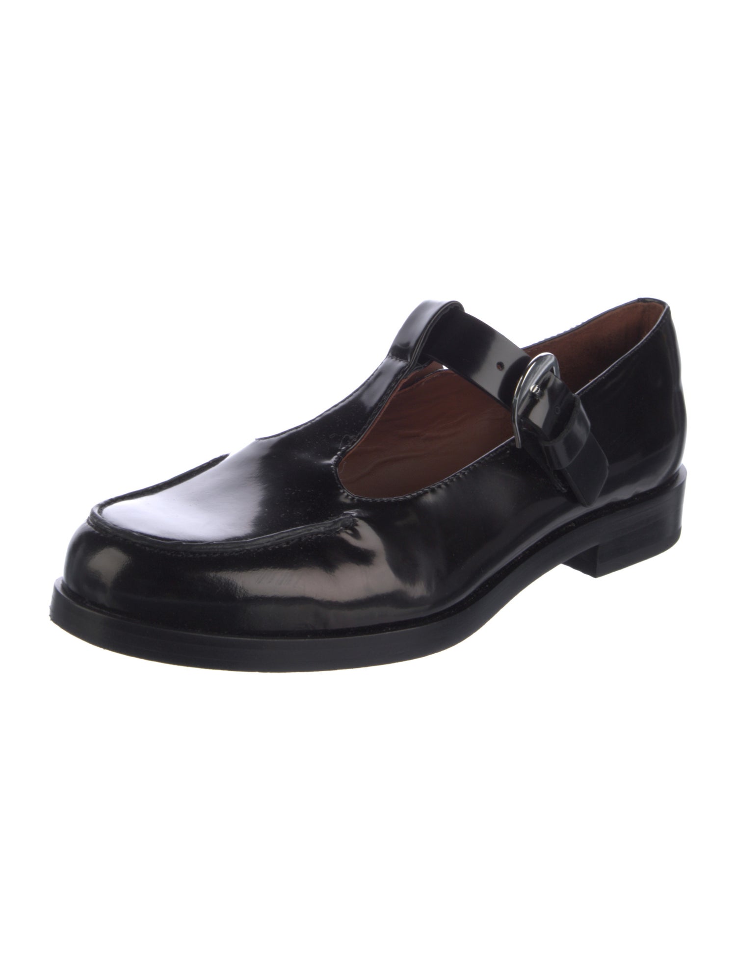 Reformation Patent Leather Mary Jane Flats