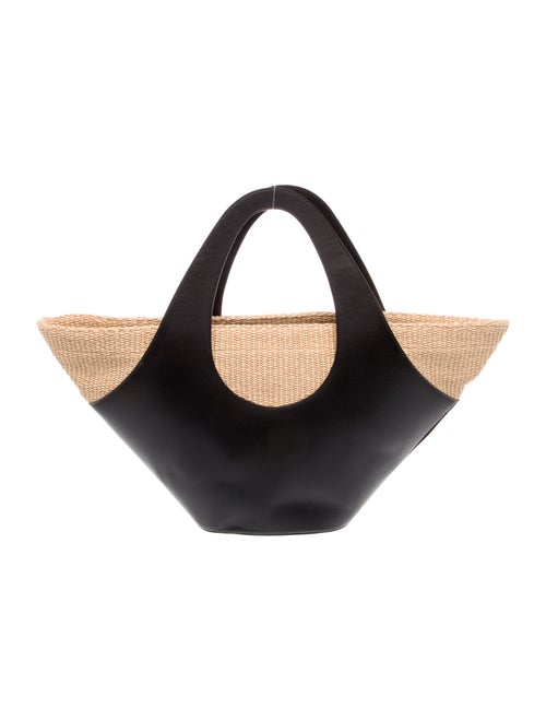 Reformation Leather Top Handle Bag