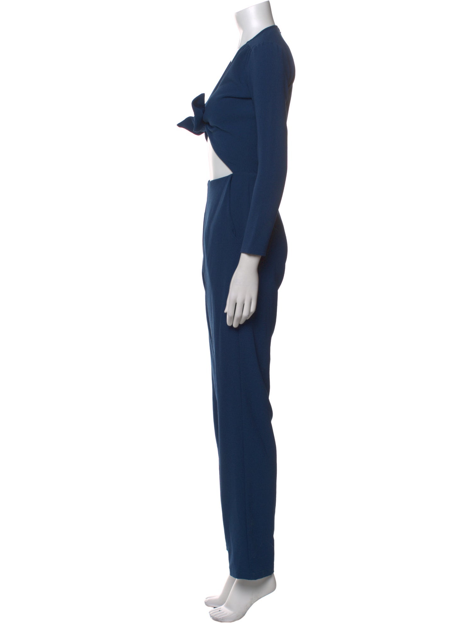 Reformation V-Neck Jumpsuit