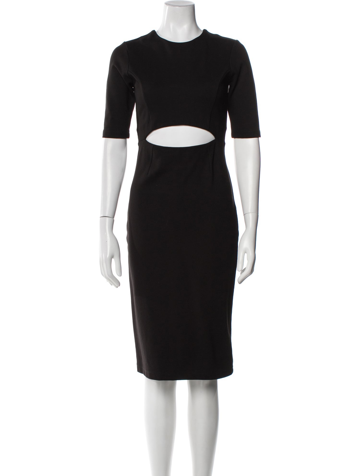 Reformation Crew Neck Knee-Length Dress