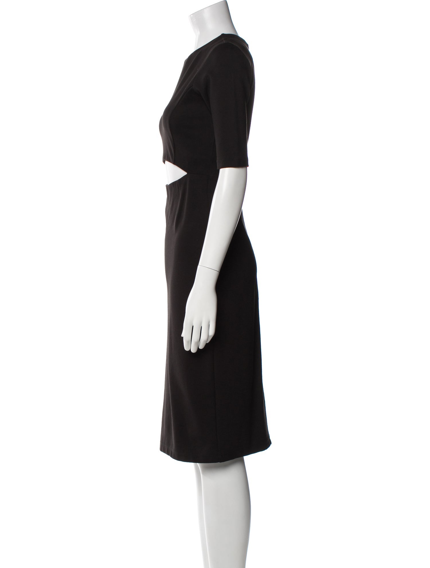 Reformation Crew Neck Knee-Length Dress