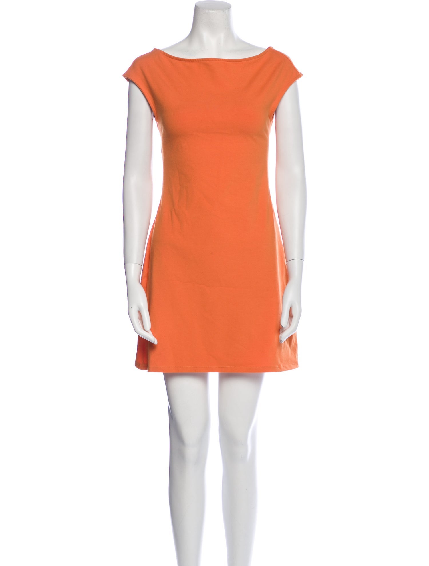 Reformation Bateau Neckline Mini Dress