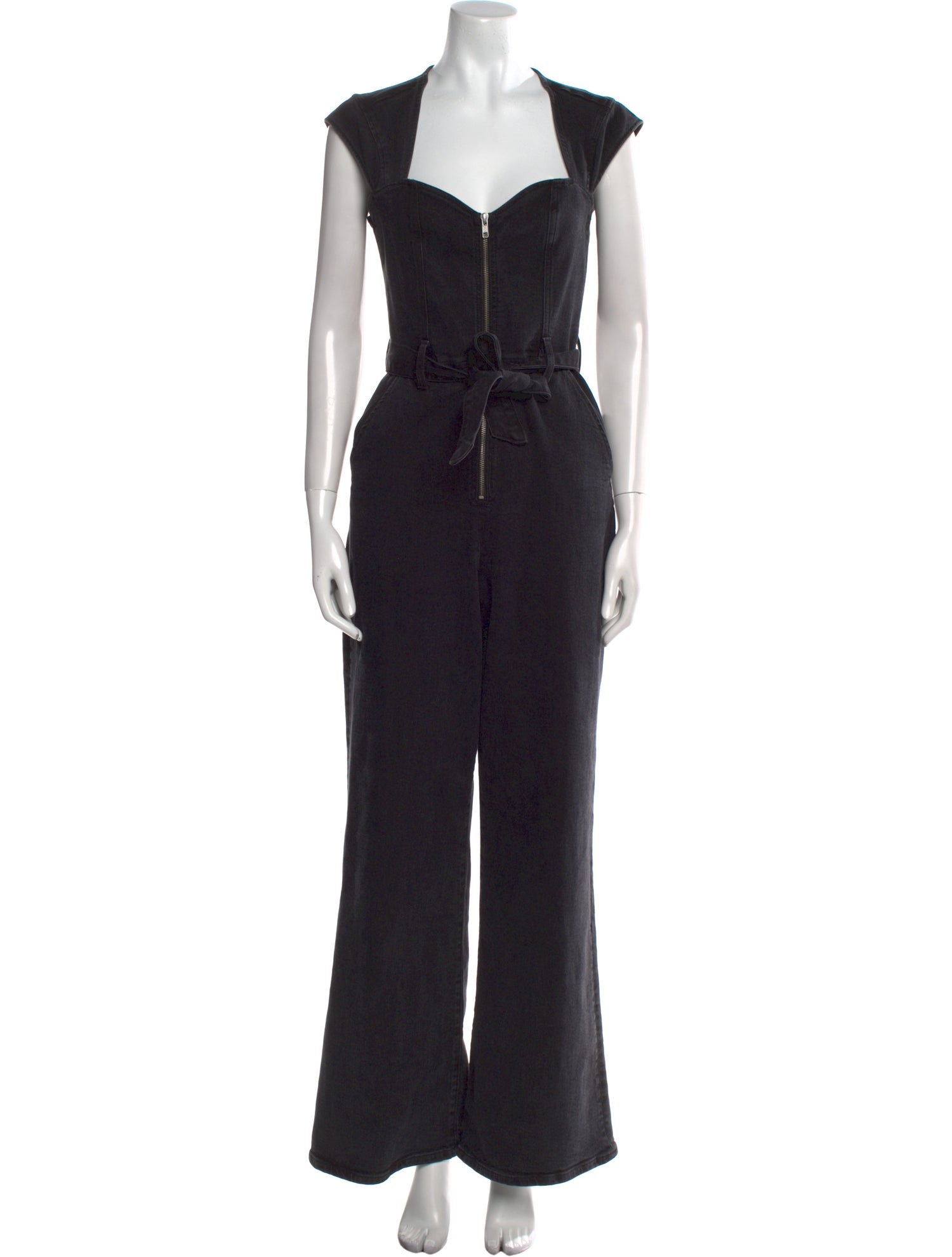 Reformation Square Neckline Jumpsuit