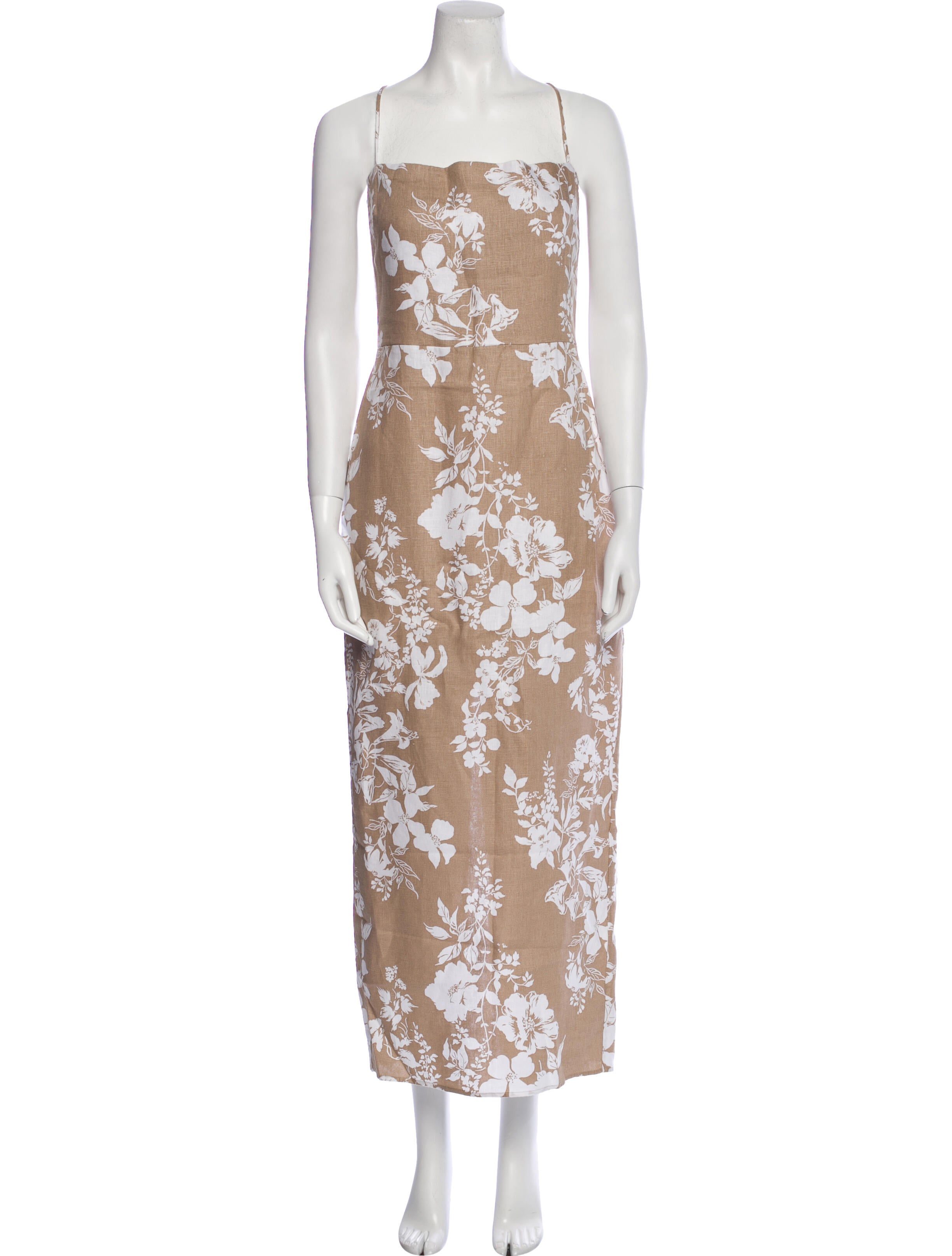 Reformation Linen Long Dress