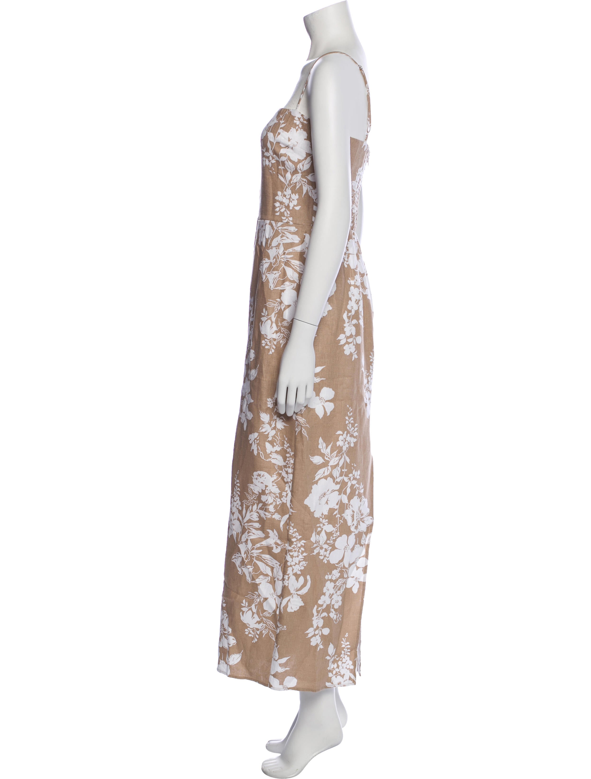 Reformation Linen Long Dress