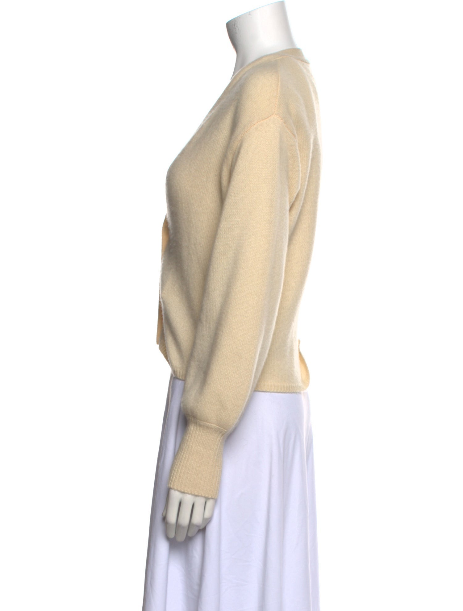 Reformation Cashmere V-Neck Sweater