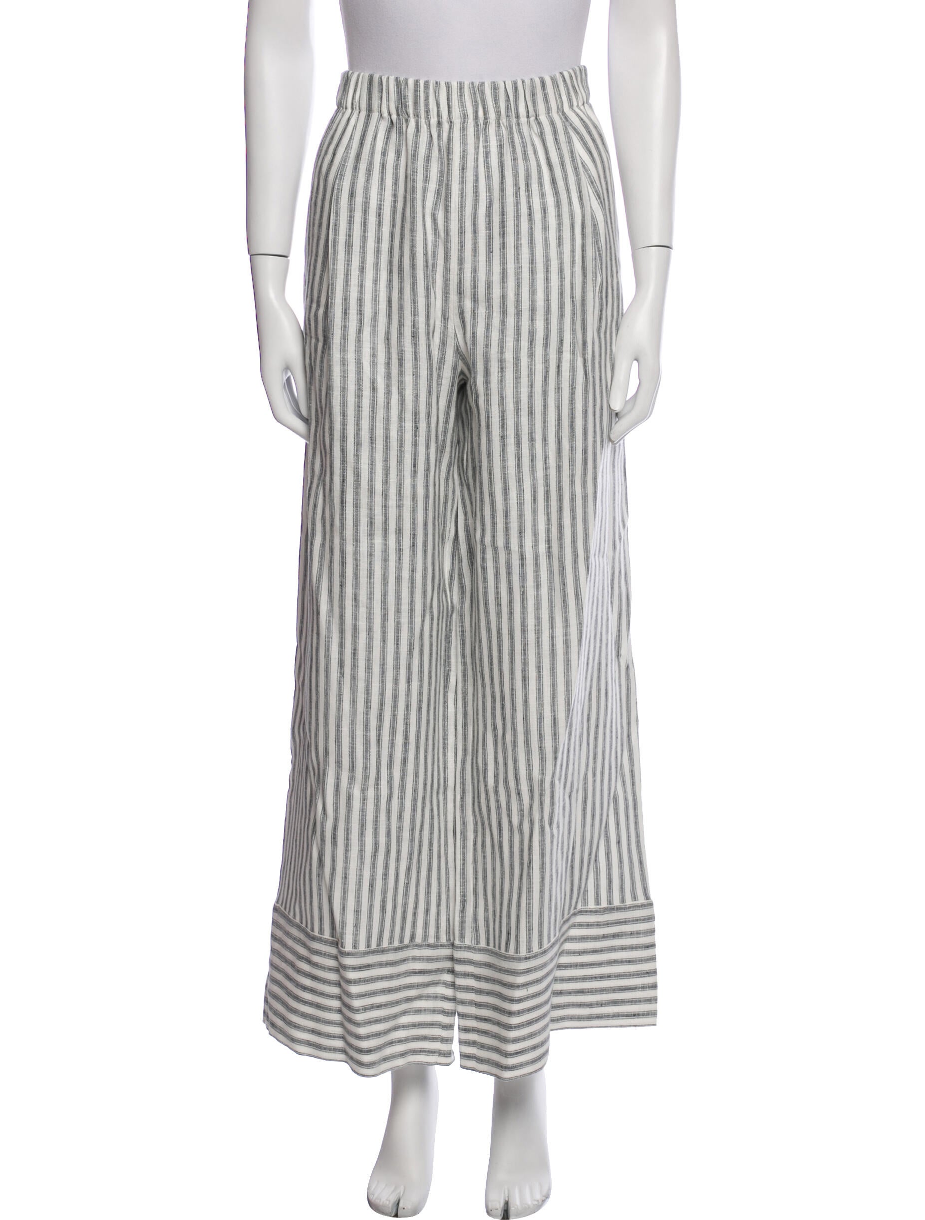 Reformation Linen Wide Leg Pants