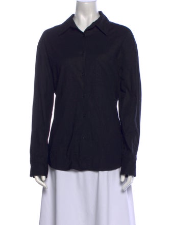 Reformation Long Sleeve Button-Up Top