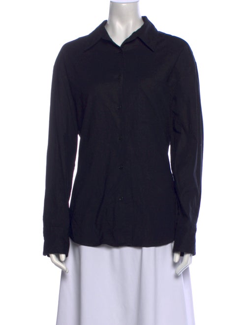 Reformation Long Sleeve Button-Up Top