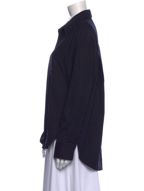 Reformation Long Sleeve Button-Up Top