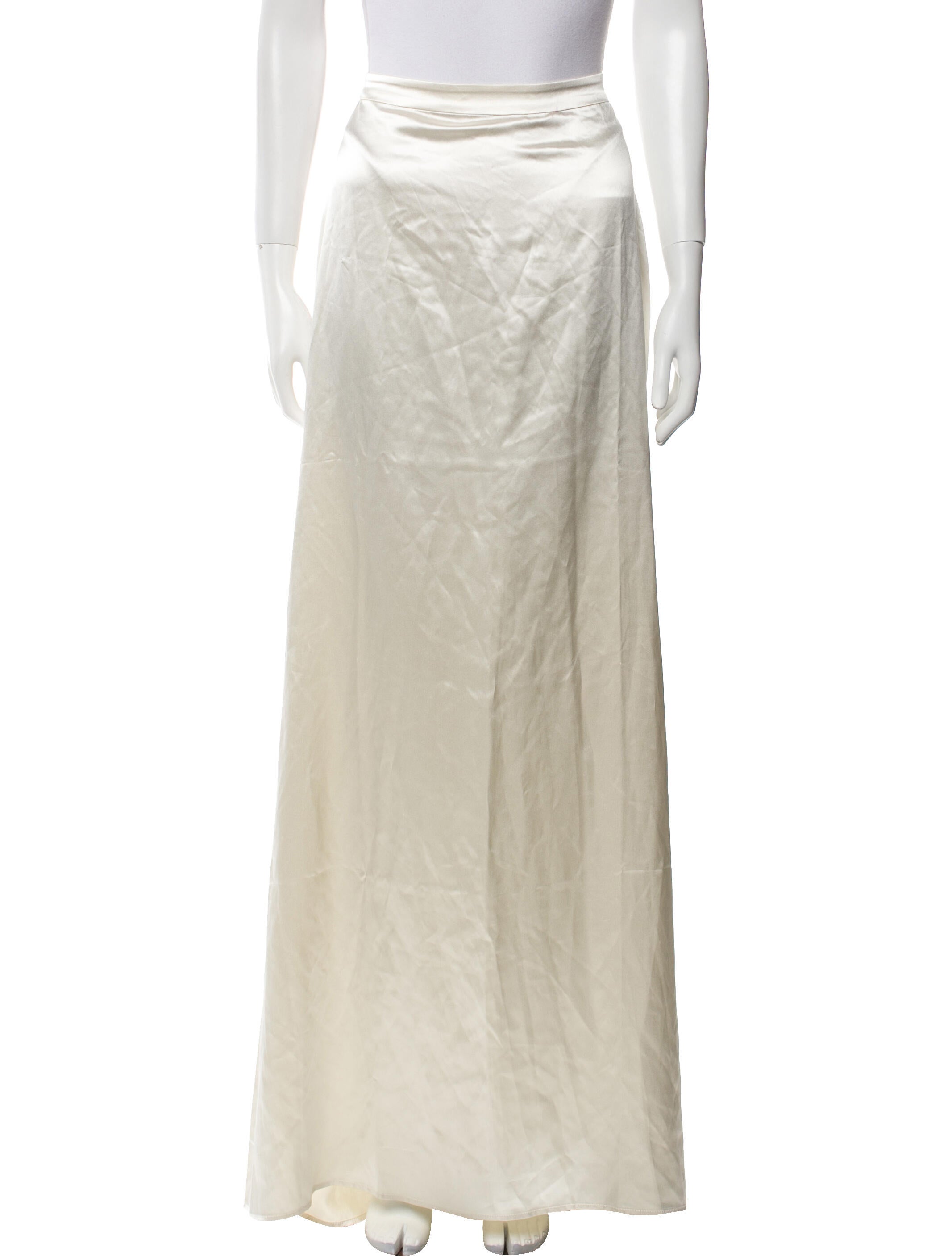 Reformation Silk Long Skirt