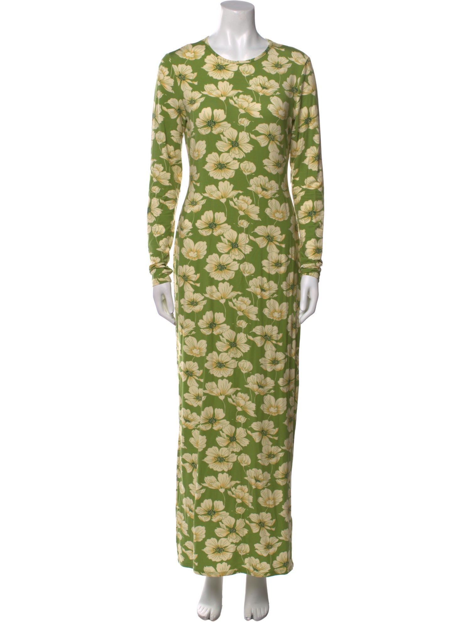 Reformation Floral Print Long Dress