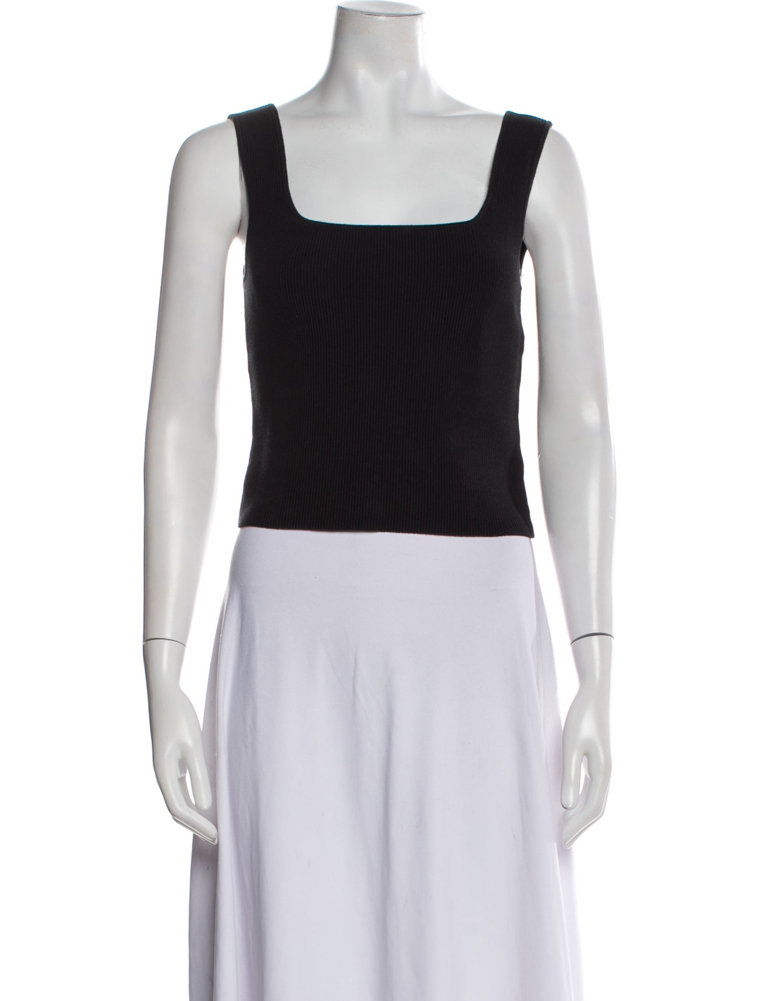 Reformation Square Neckline Sleeveless Crop Top w/ Tags