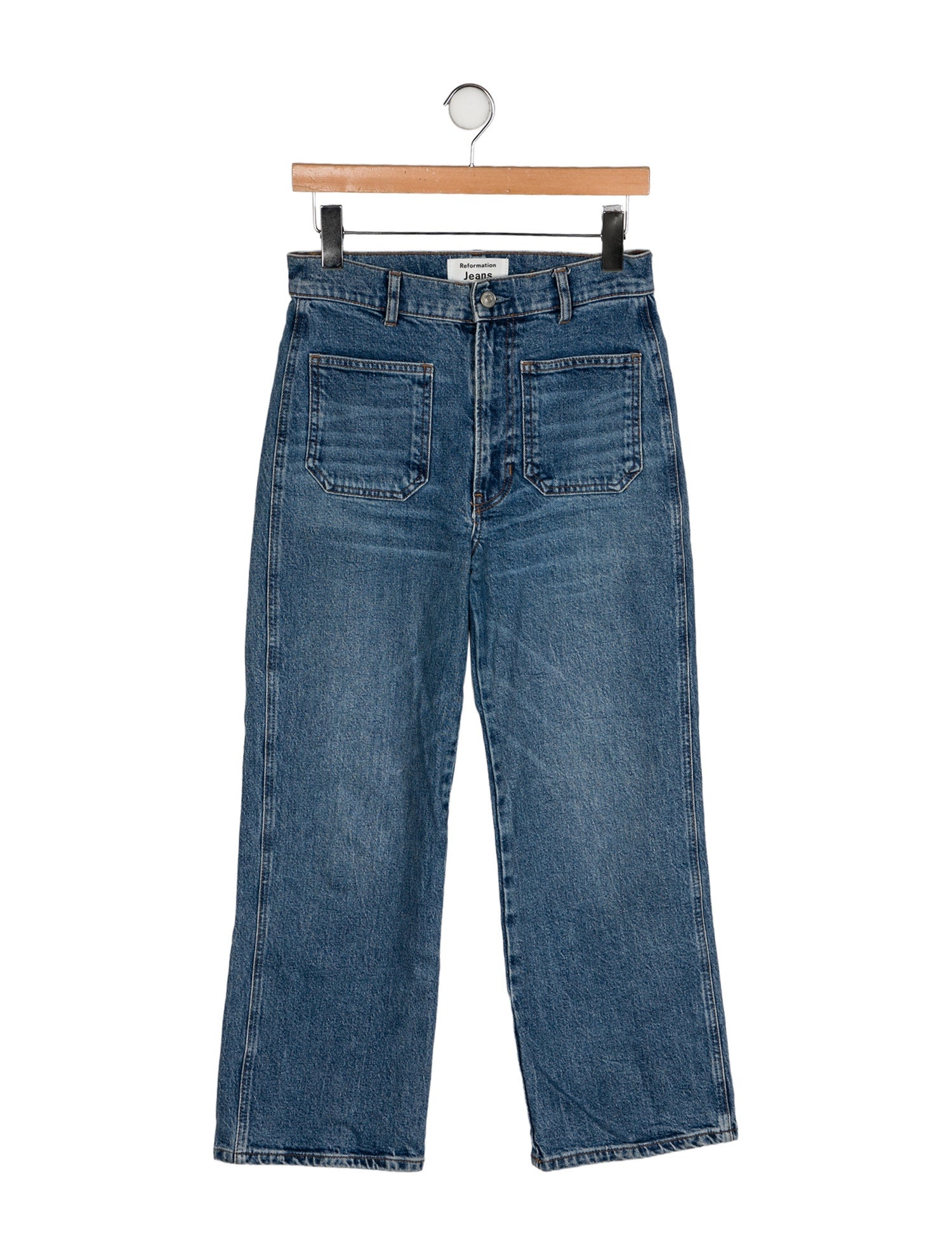 Reformation High-Rise Wide Leg Jeans
