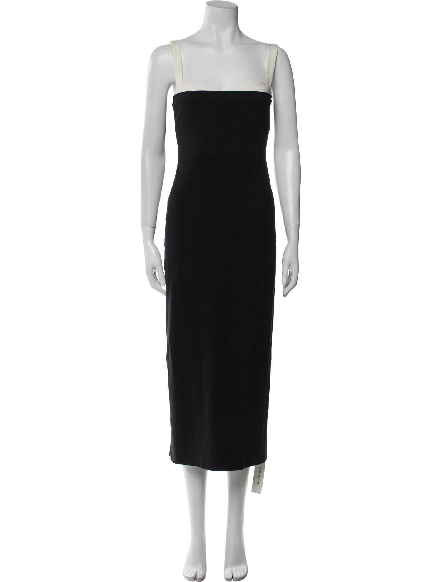 Reformation Square Neckline Long Dress