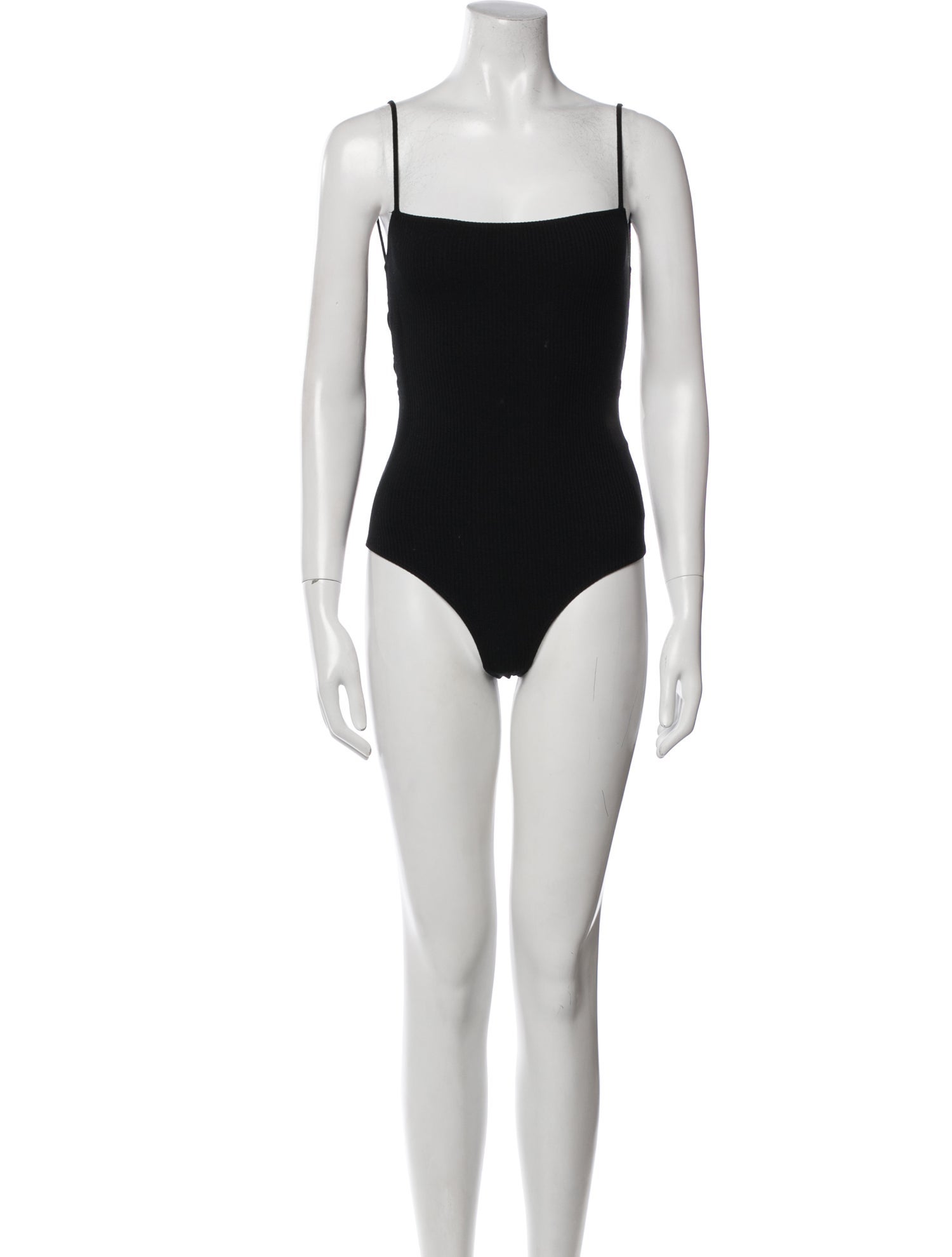 Reformation Square Neckline Sleeveless Bodysuit