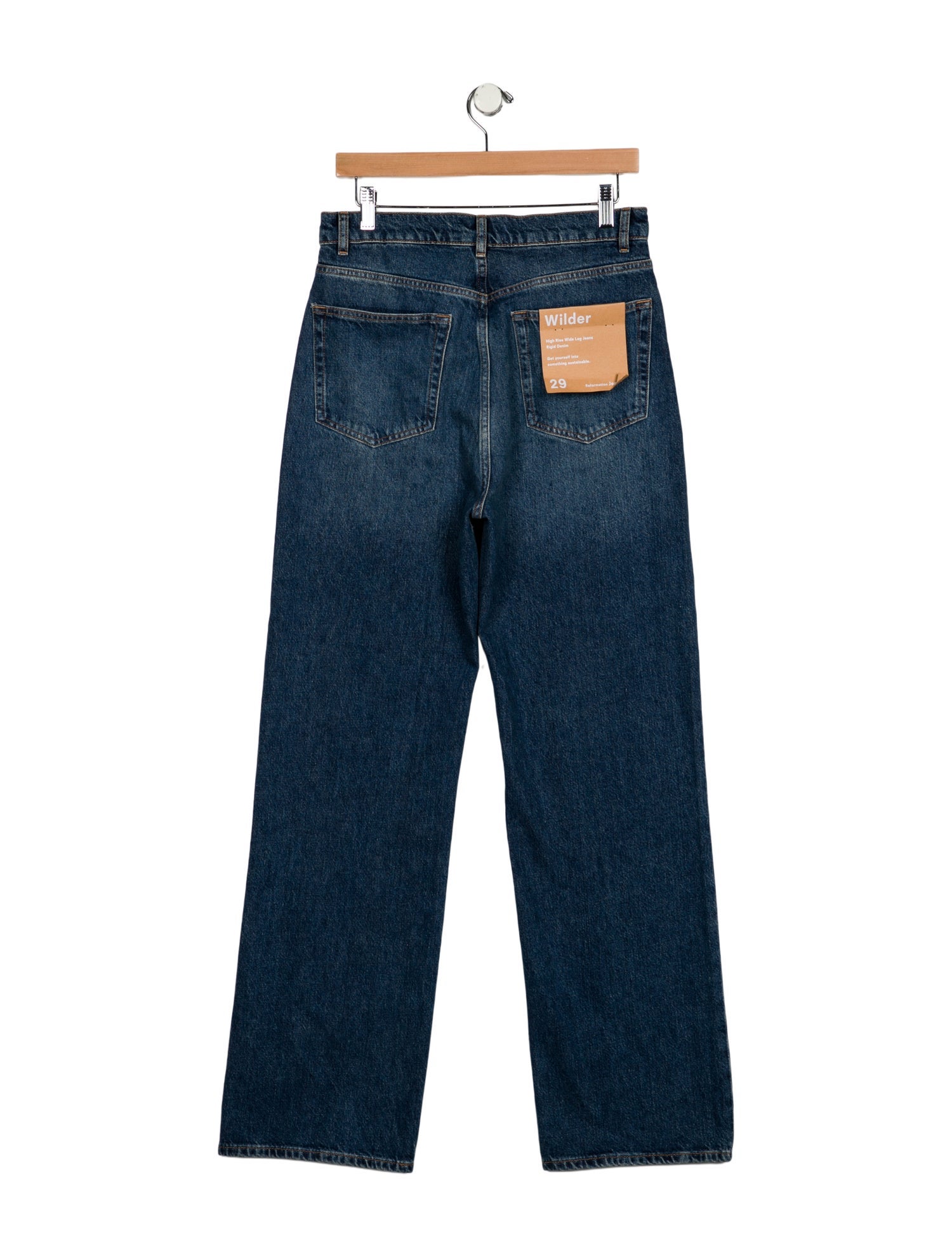 Reformation High-Rise Wide Leg Jeans w/ Tags