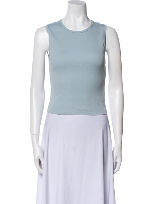 Reformation Crew Neck Sleeveless Crop Top