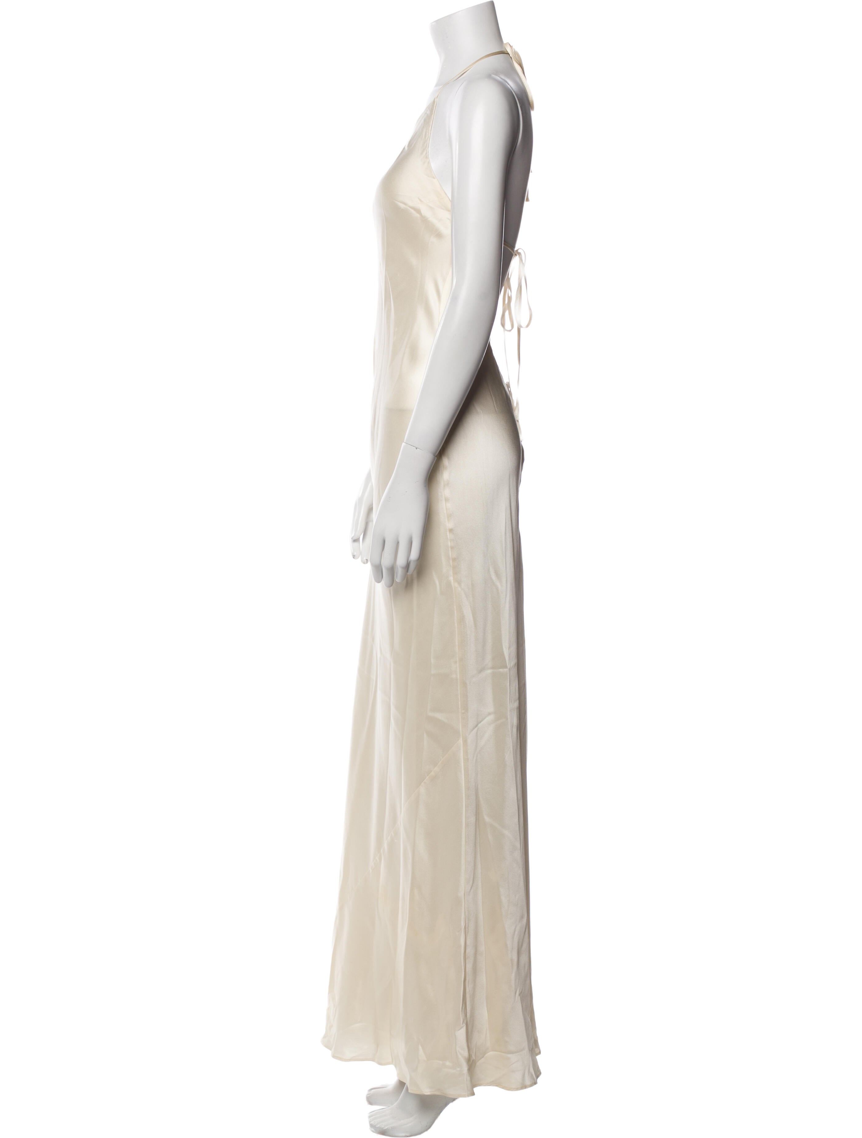 Reformation Silk Long Dress