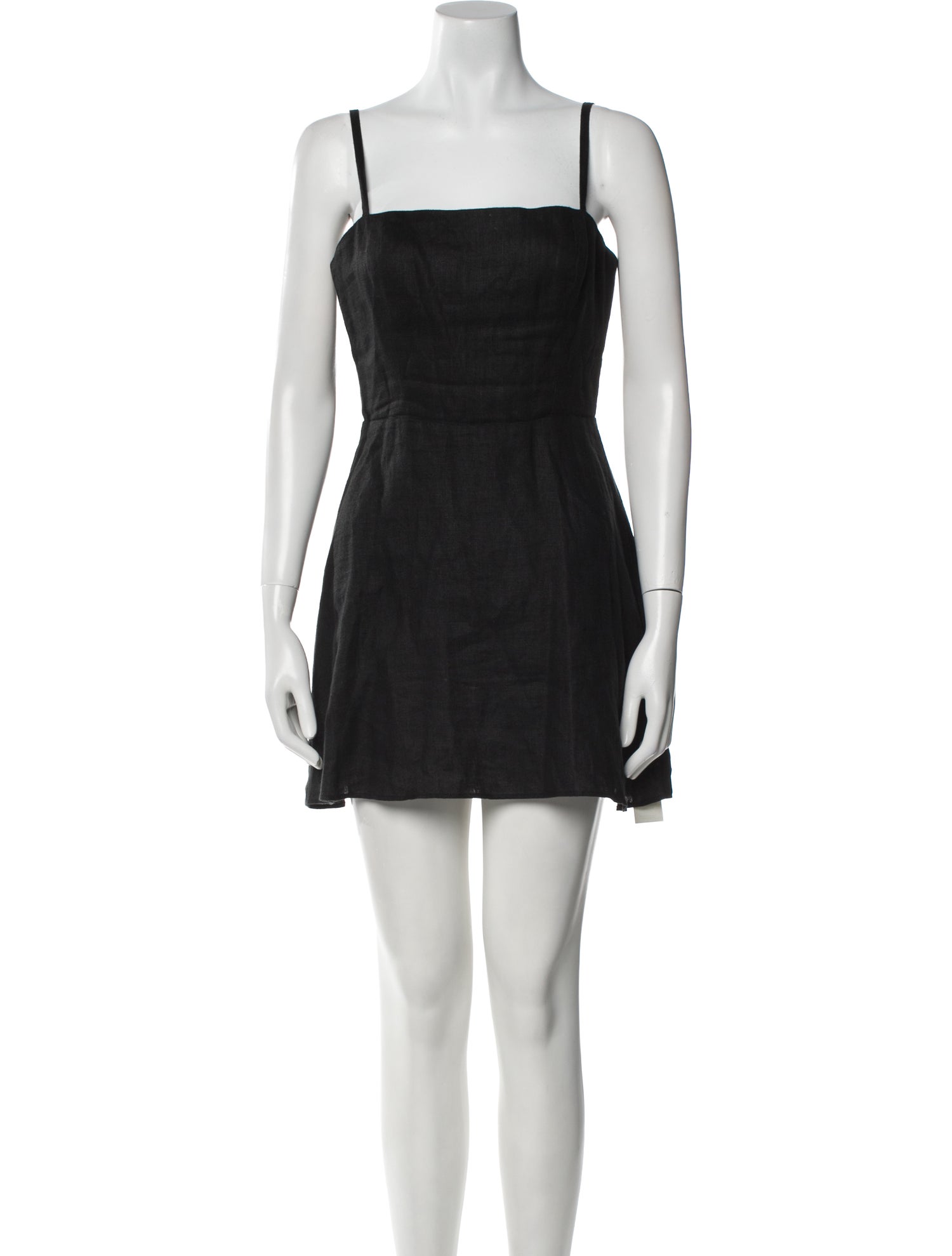 Reformation Square Neckline Mini Dress