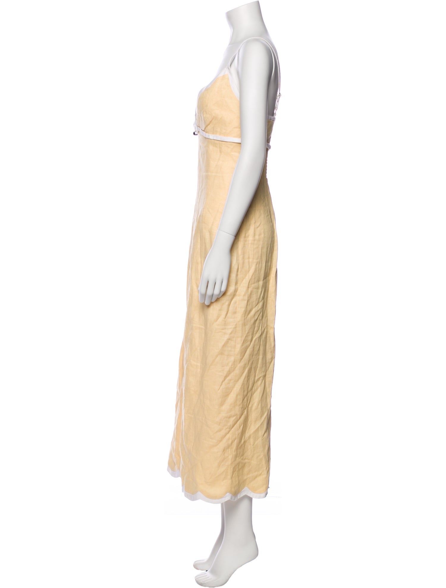 Reformation Linen Long Dress
