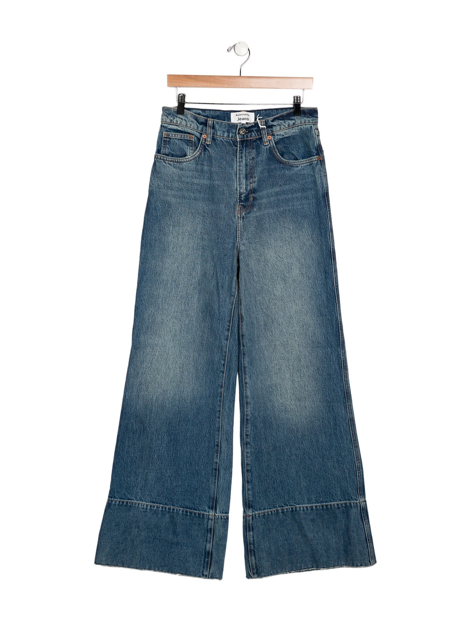 Reformation High-Rise Wide Leg Jeans